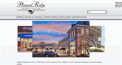 Desktop Screenshot of pleasantridgetowncenter.com